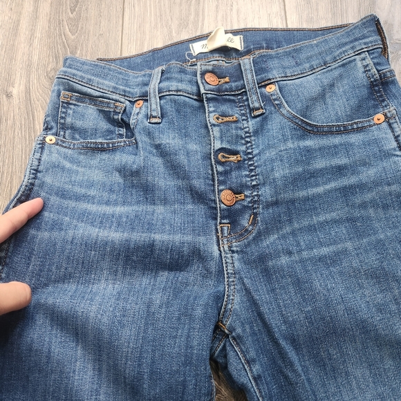 Madewell 10" High Rise Skinny Jeans 27 - Picture 16 of 16